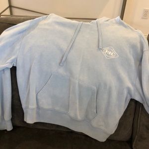 Pink hoodie slightly used a little cropped